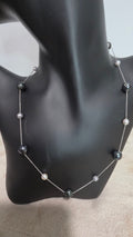 Tahitian & Akoya Station Necklace