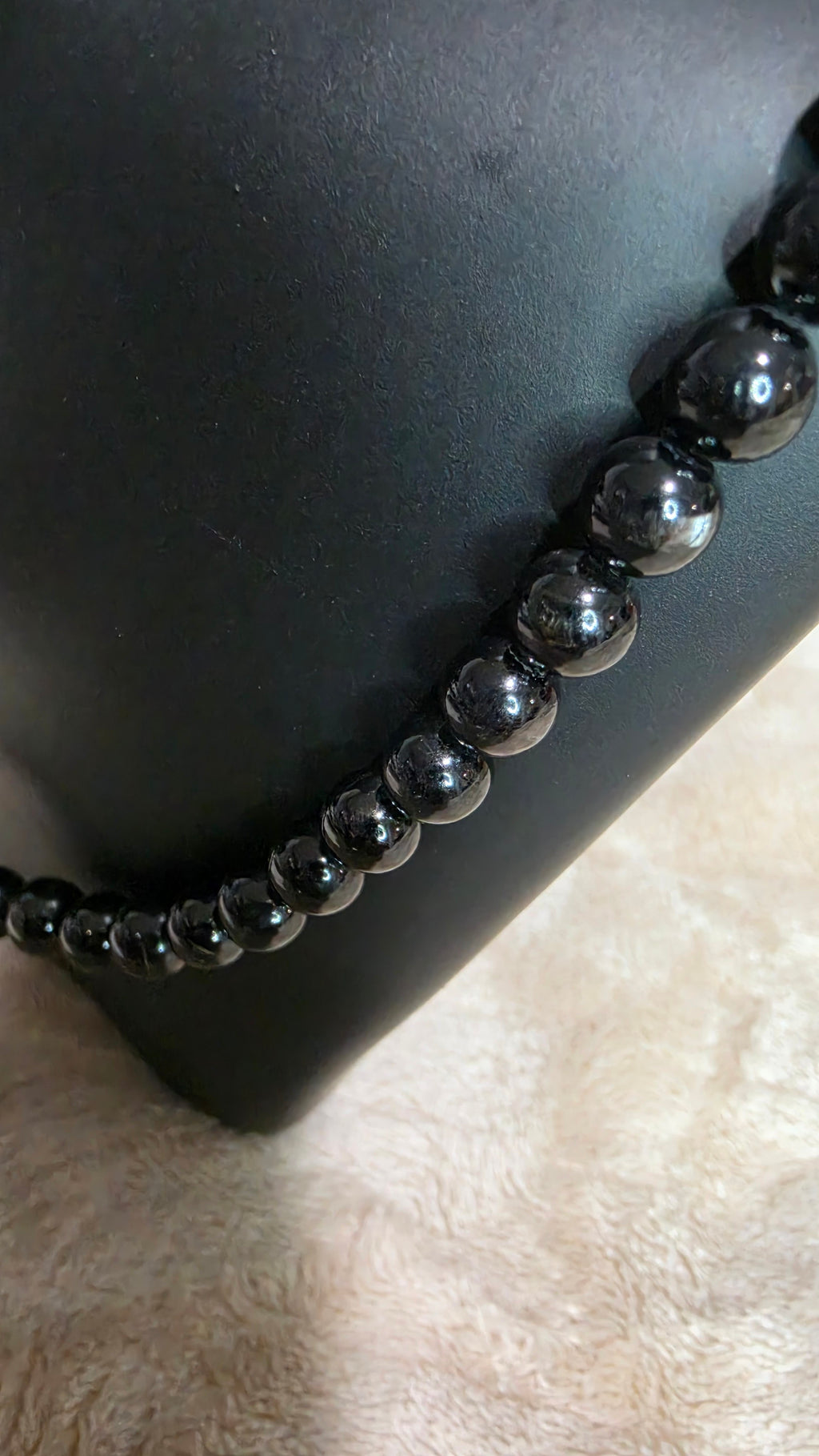 7mm Hypersthene Necklace