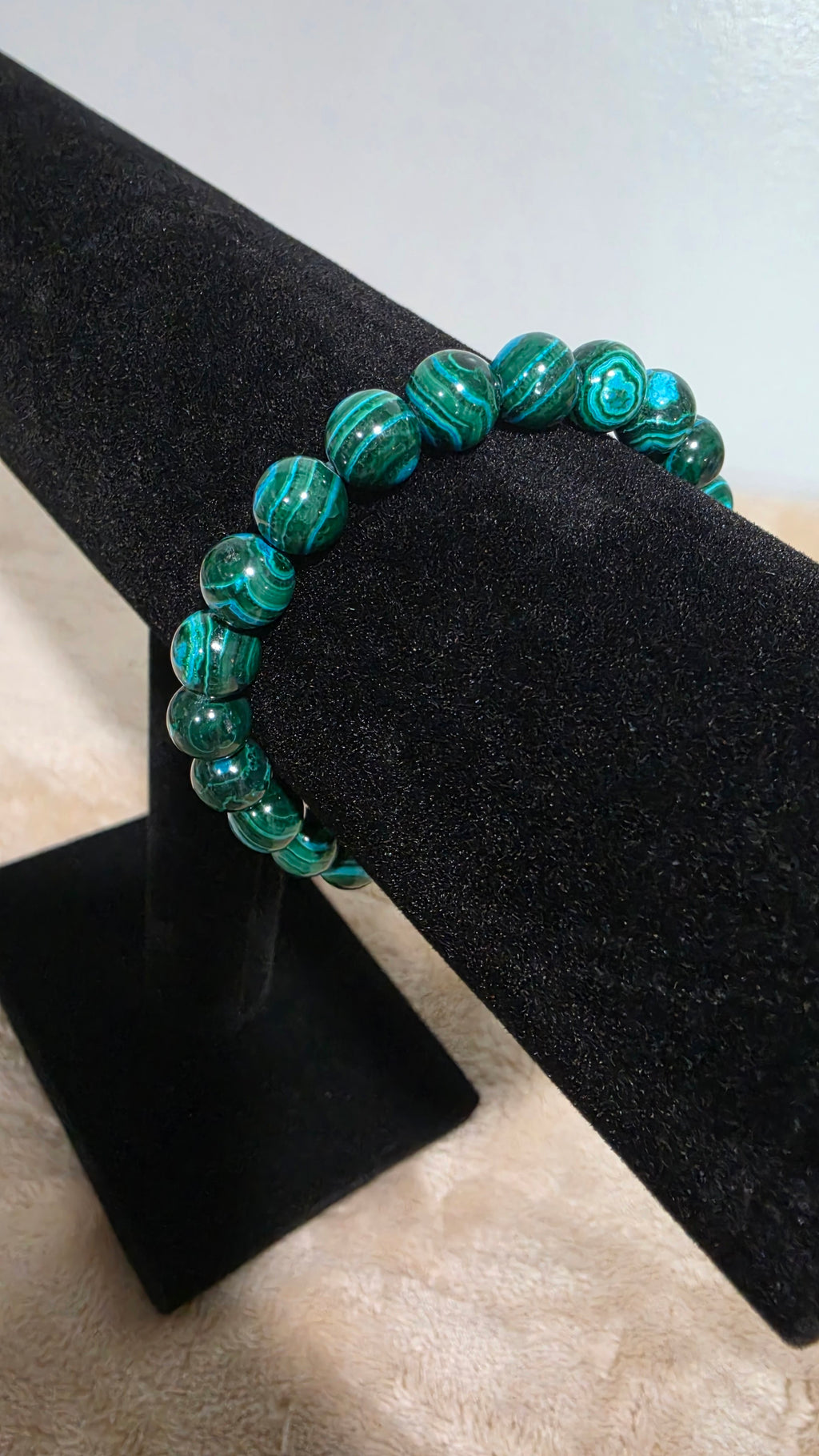 8–9mm Chrysocolla Bracelet