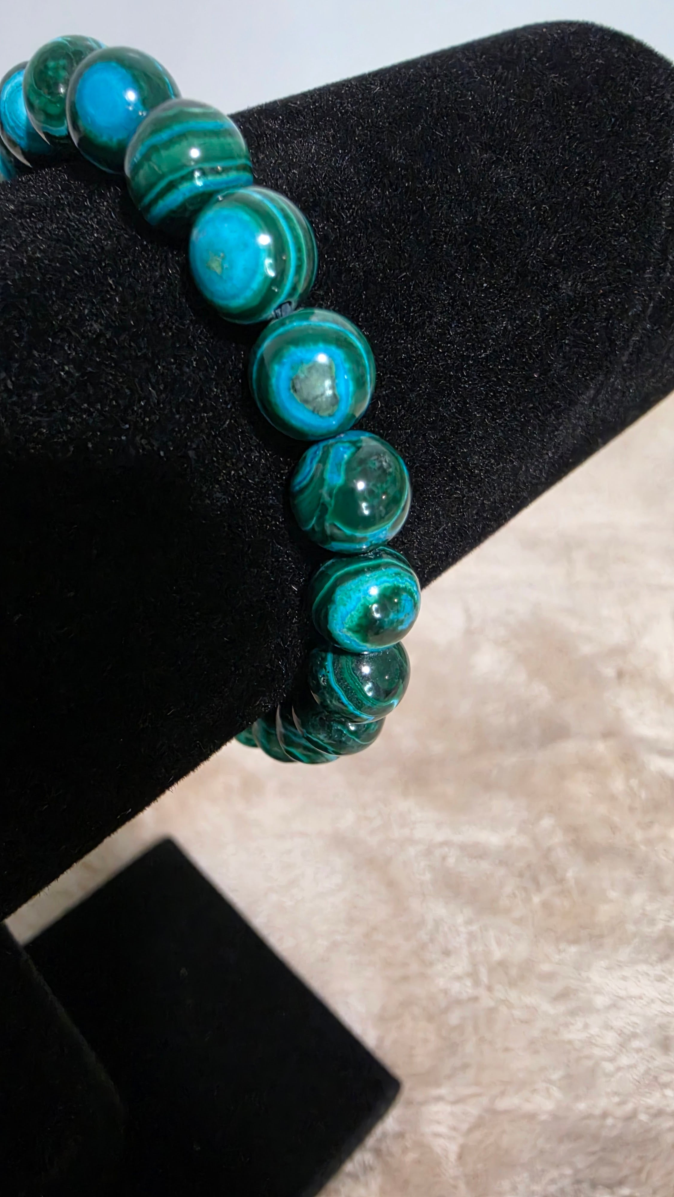 8–9mm Chrysocolla Bracelet