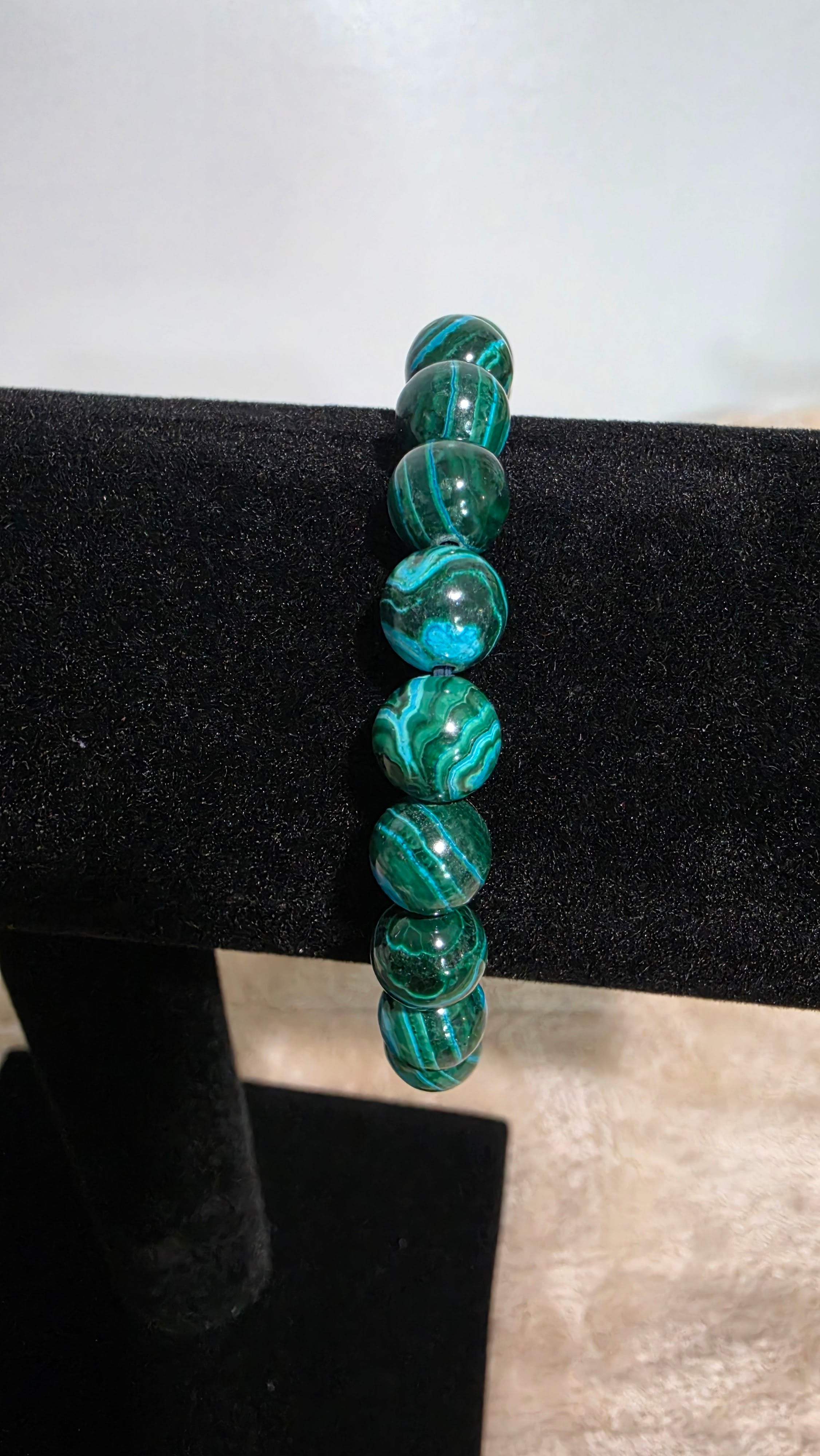 8–9mm Chrysocolla Bracelet