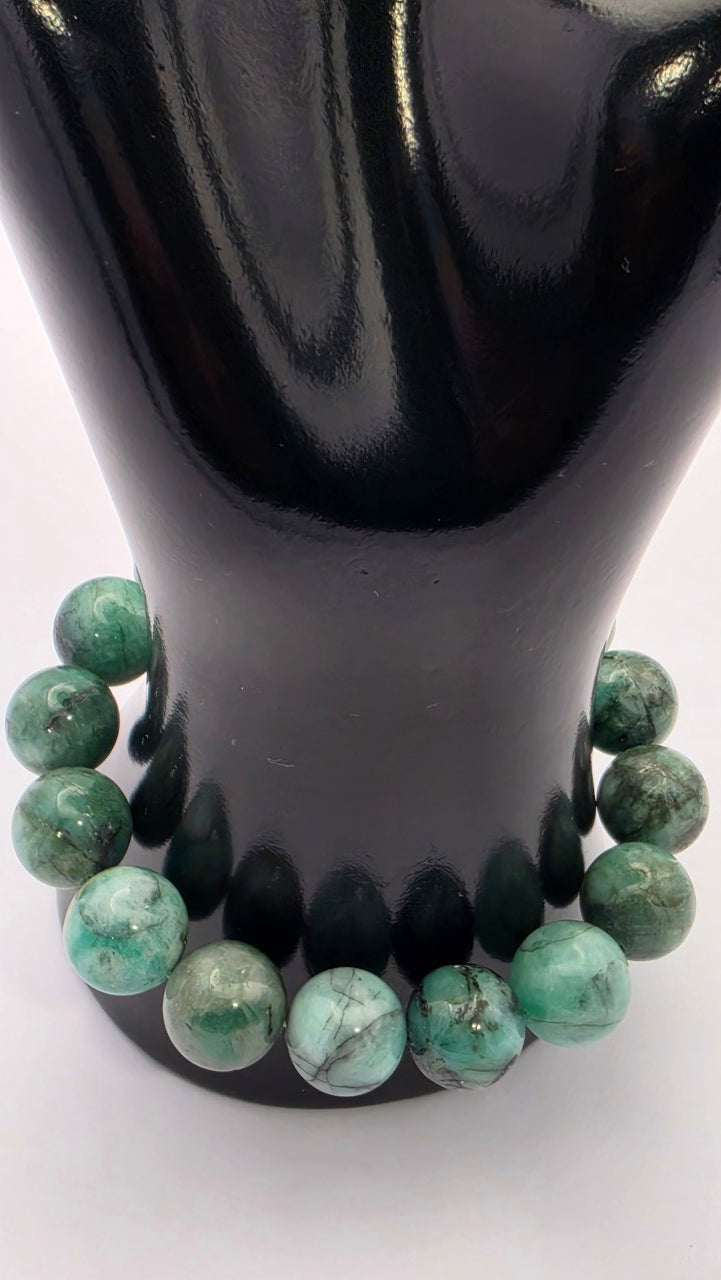 13mm Emerald Bracelet