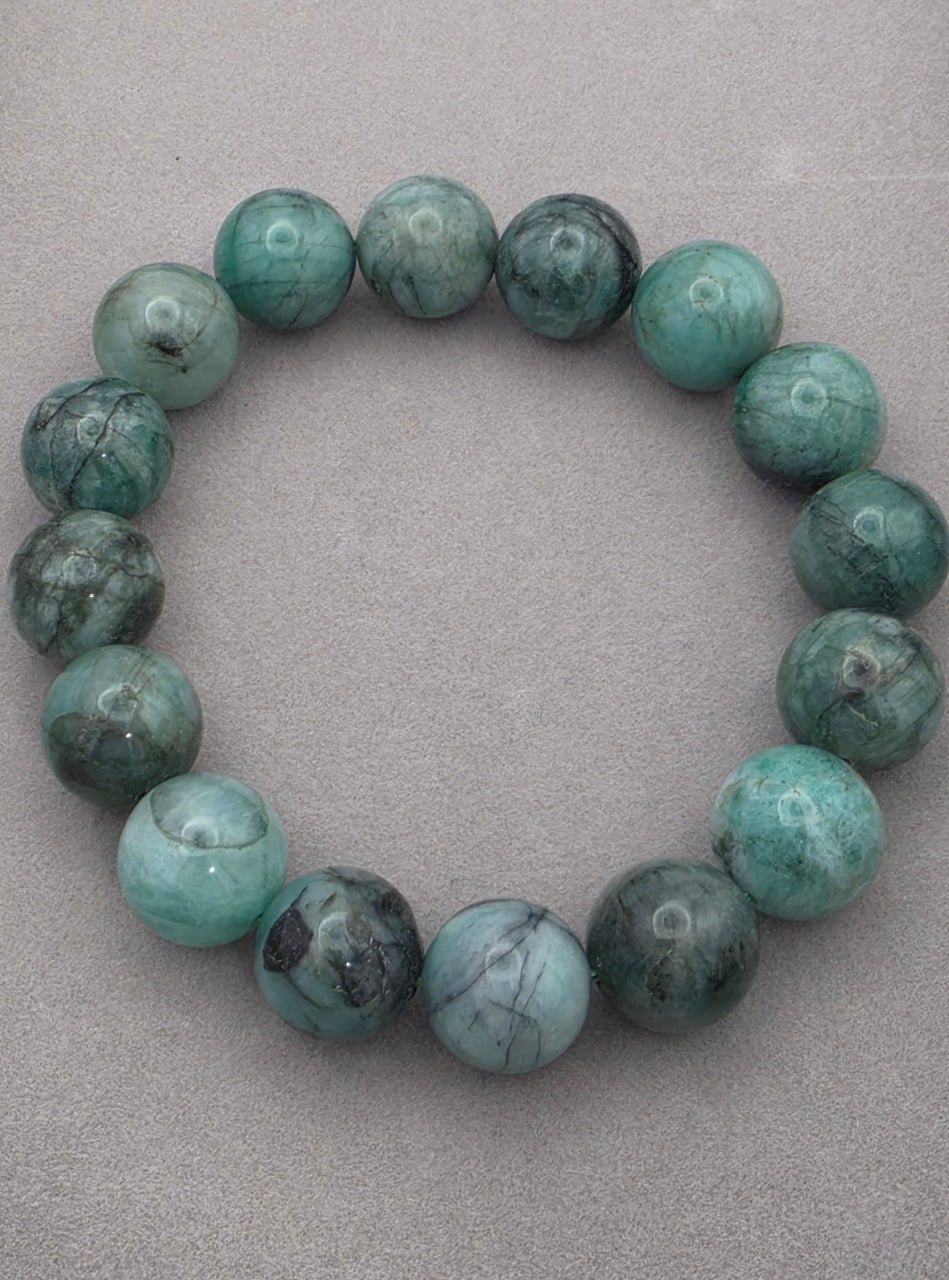 13mm Emerald Bracelet