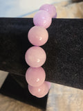 10–11mm Natural Kunzite Bracelet