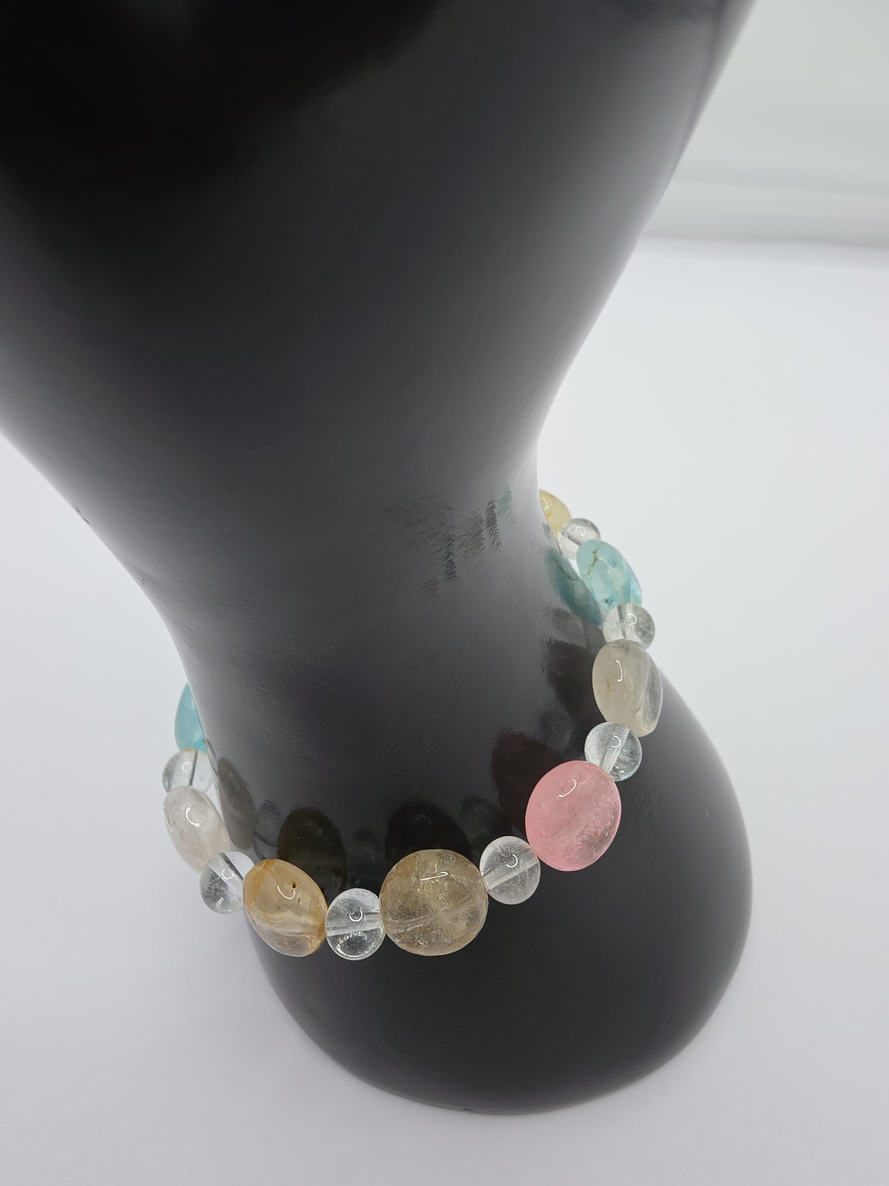Aurora Topaz Bracelet – 6–10mm