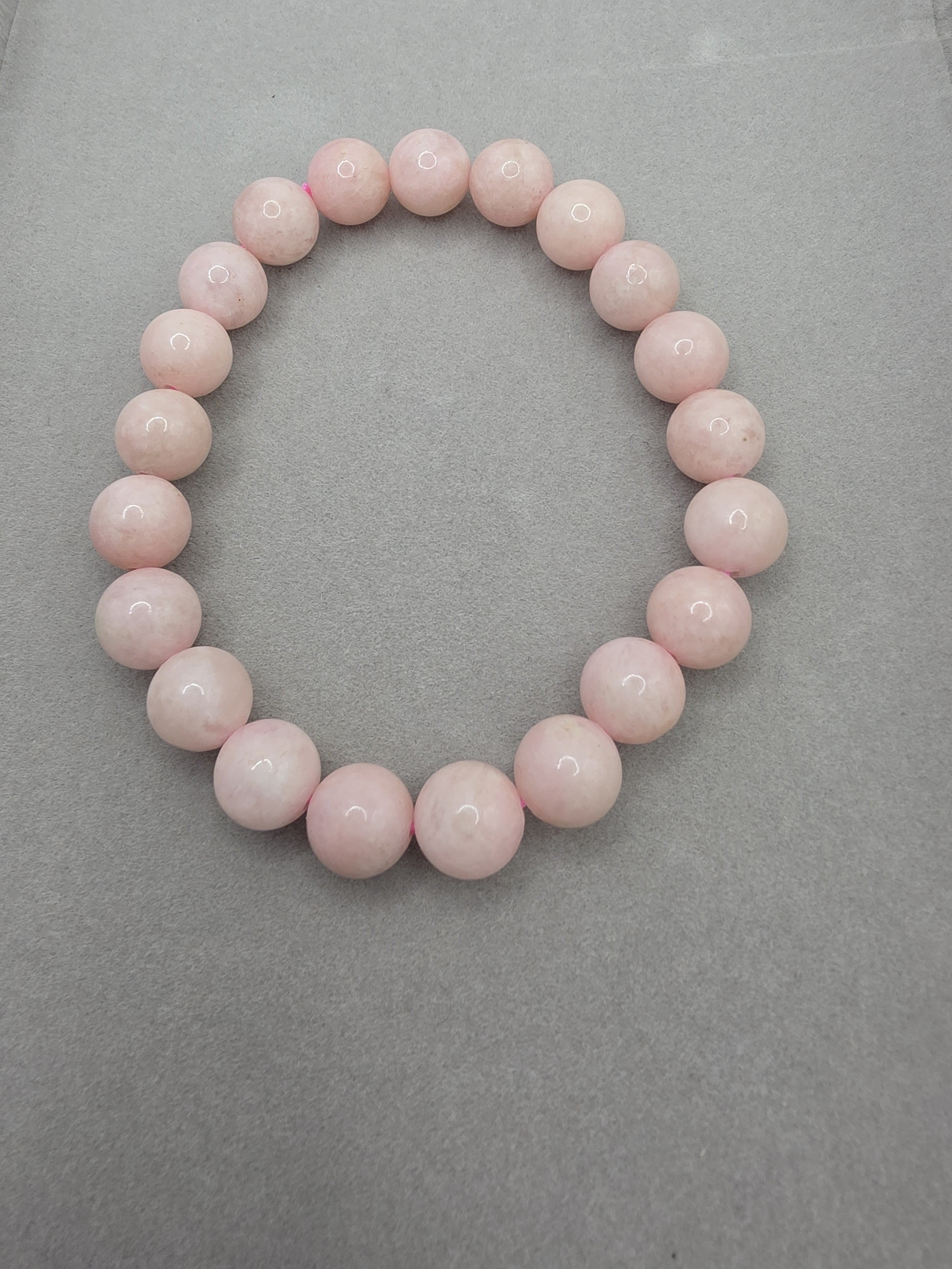 Rose Blush Pink Opal Bracelet – 9mm