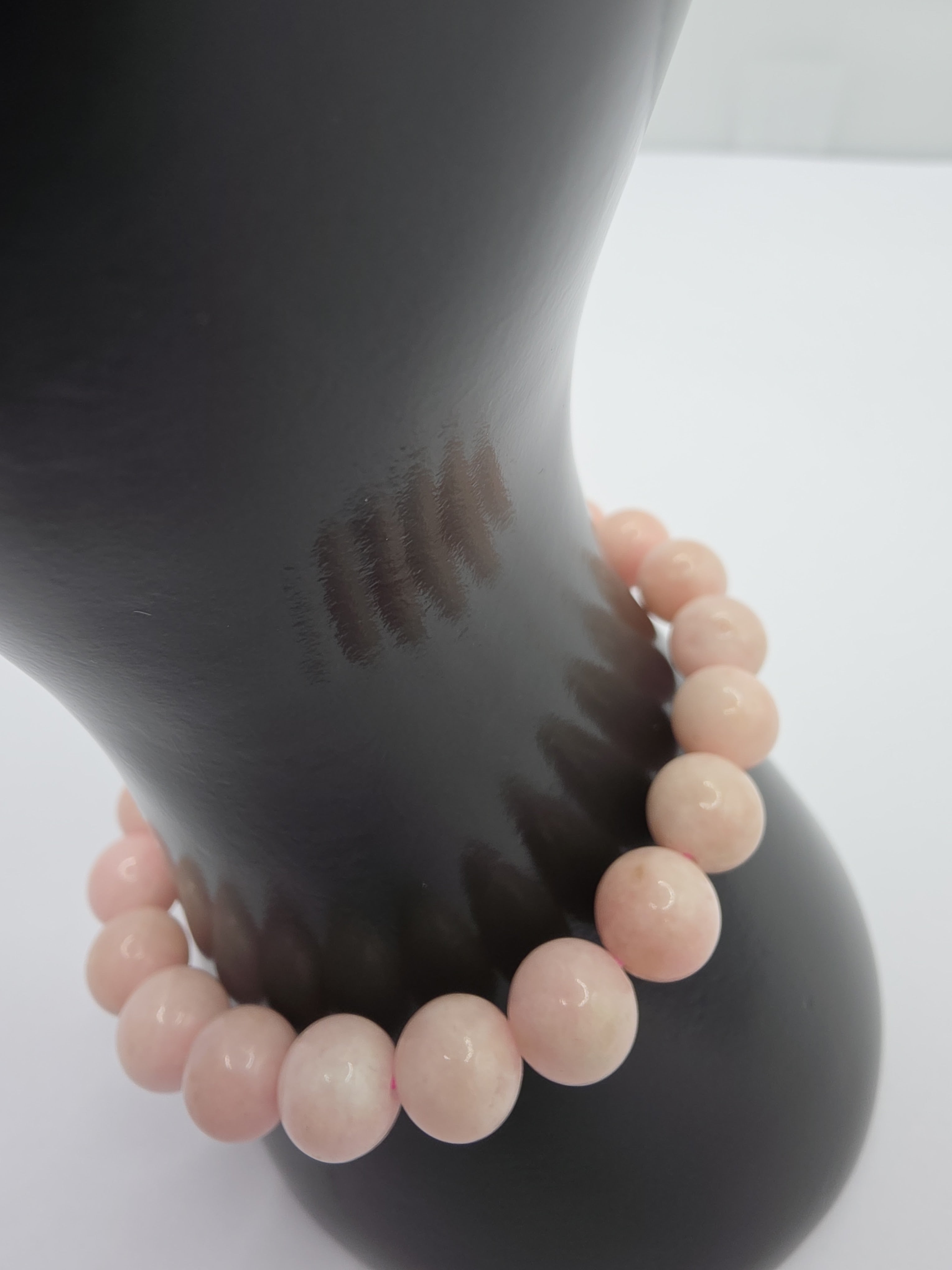 Rose Blush Pink Opal Bracelet – 9mm
