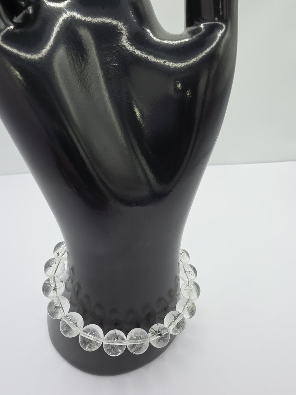 Hollandite Quartz Sea Urchin Bracelet – 9mm Statement Bracelet