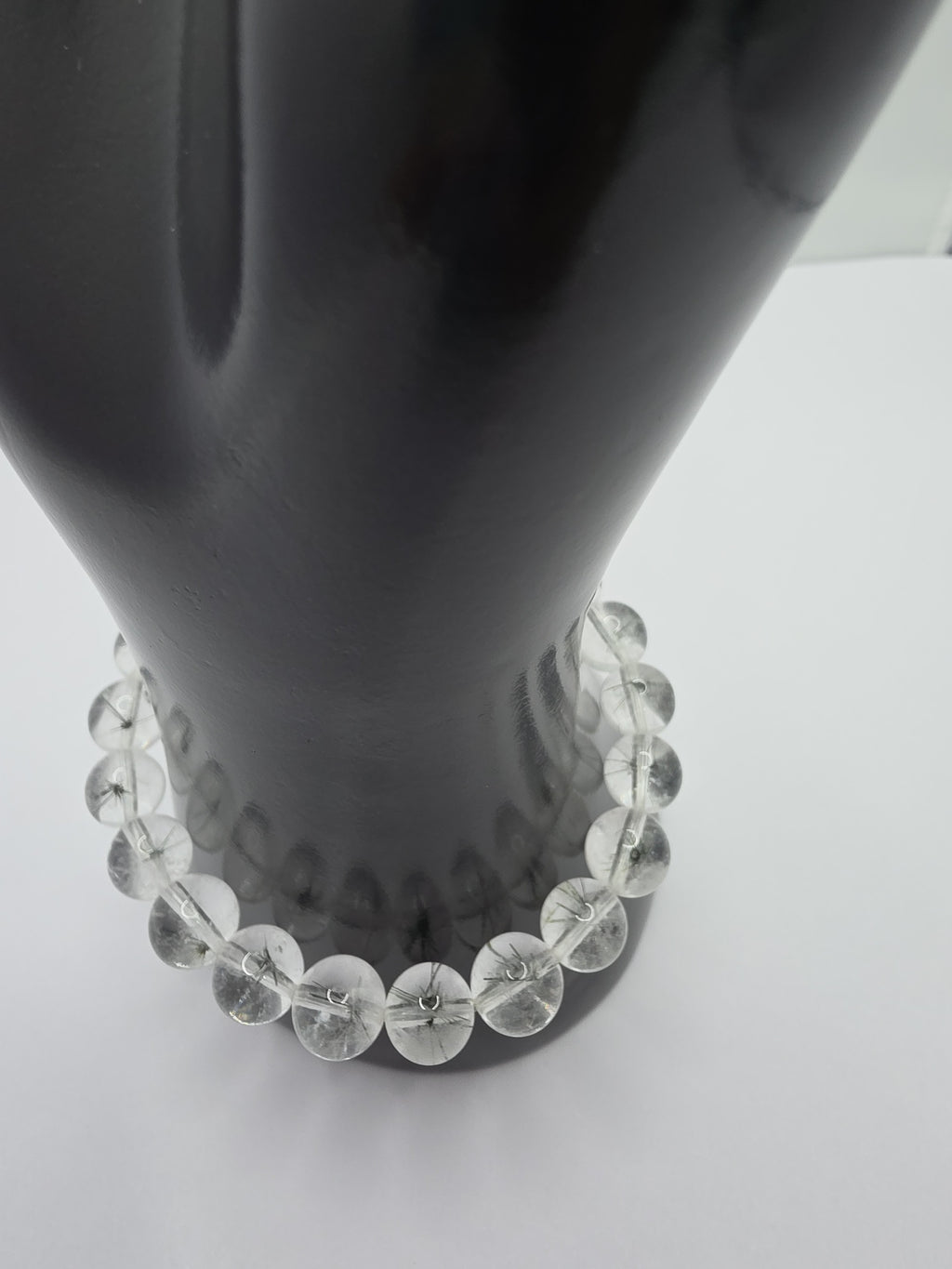 Hollandite Quartz Sea Urchin Bracelet – 9mm Statement Bracelet