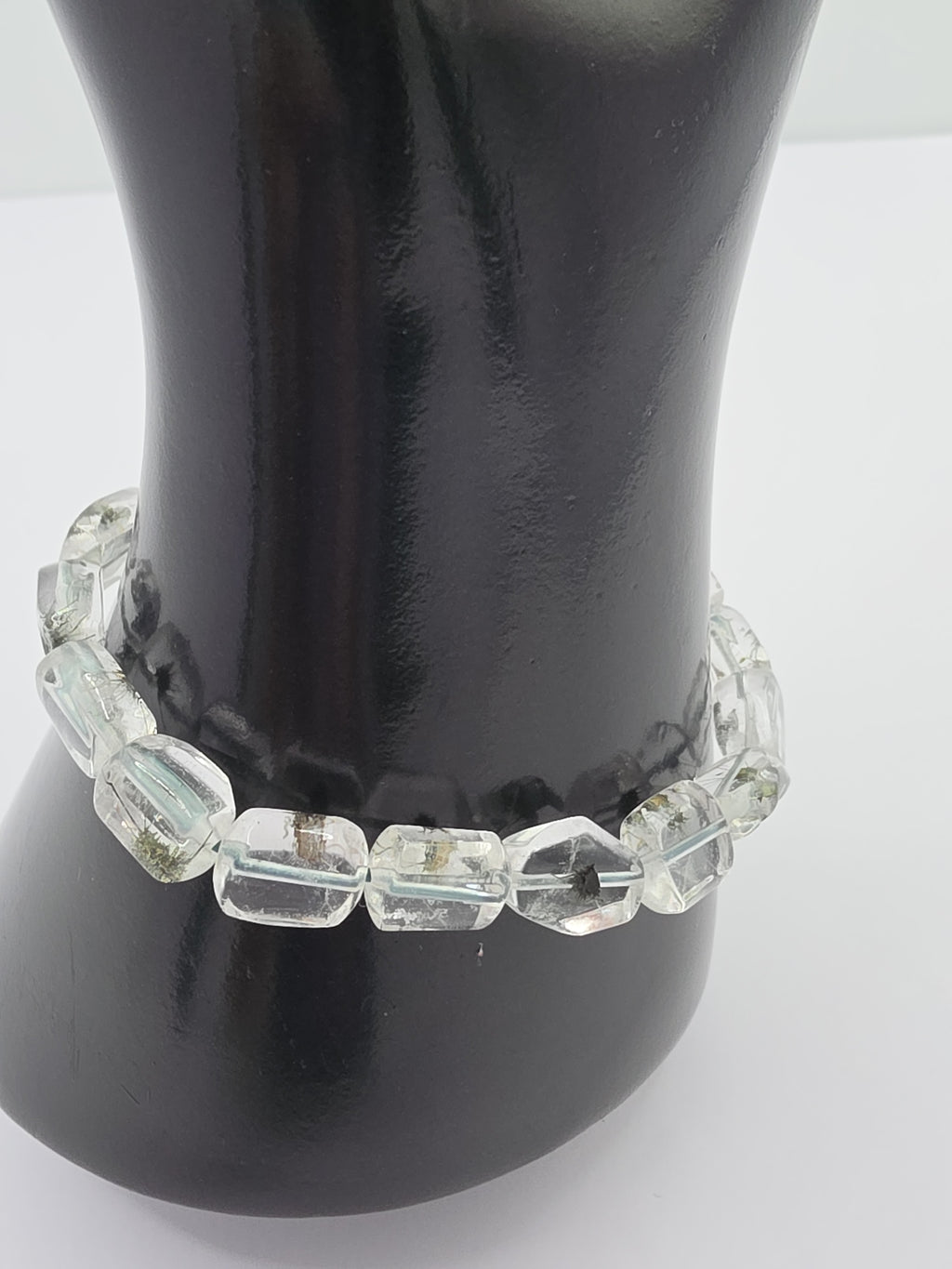 Hollandite Quartz Sea Urchin Bracelet – 10–11mm Freeform Gemstone Bracelet