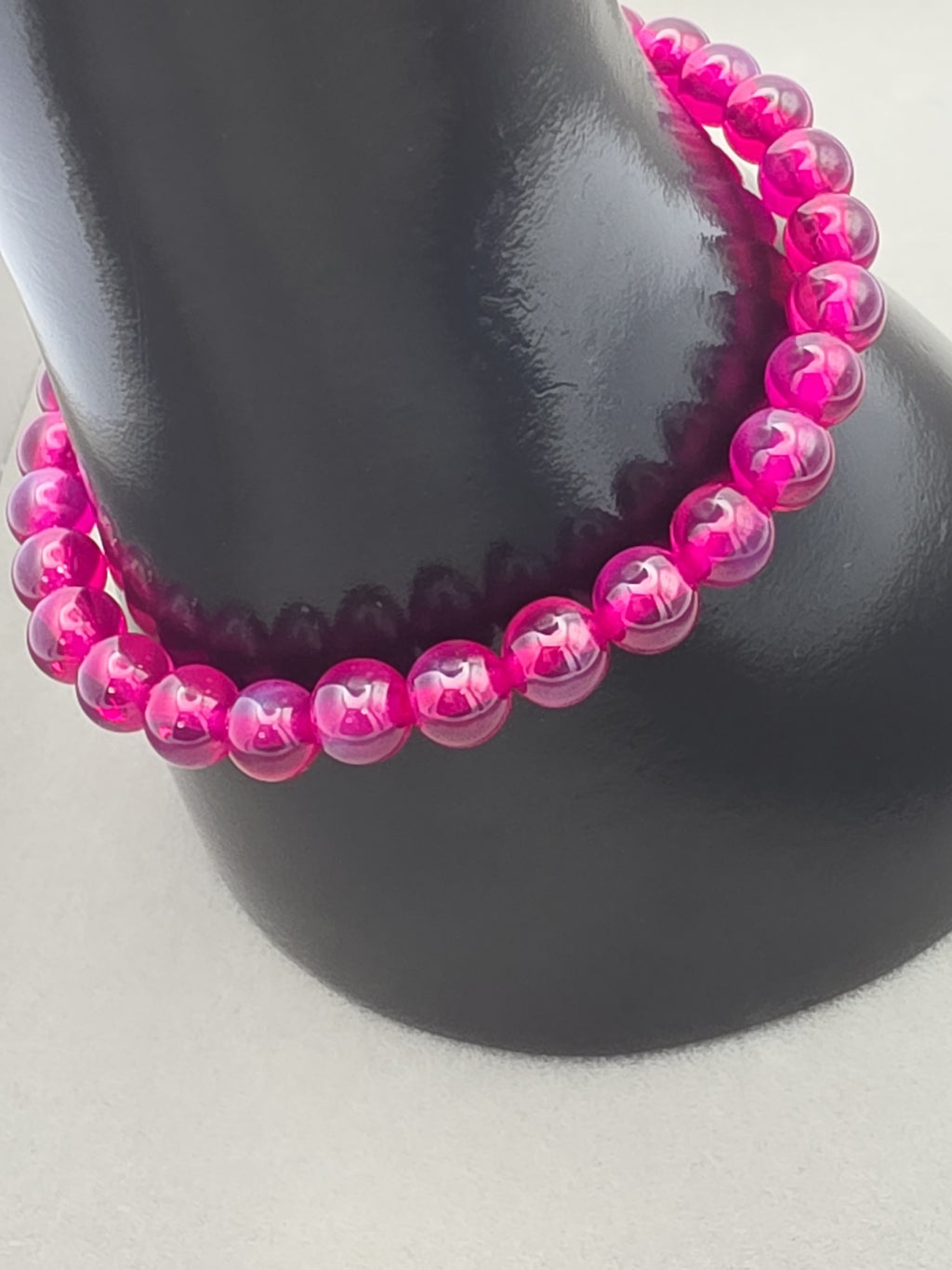 Crimson Sapphire Aura Bracelet – 6mm