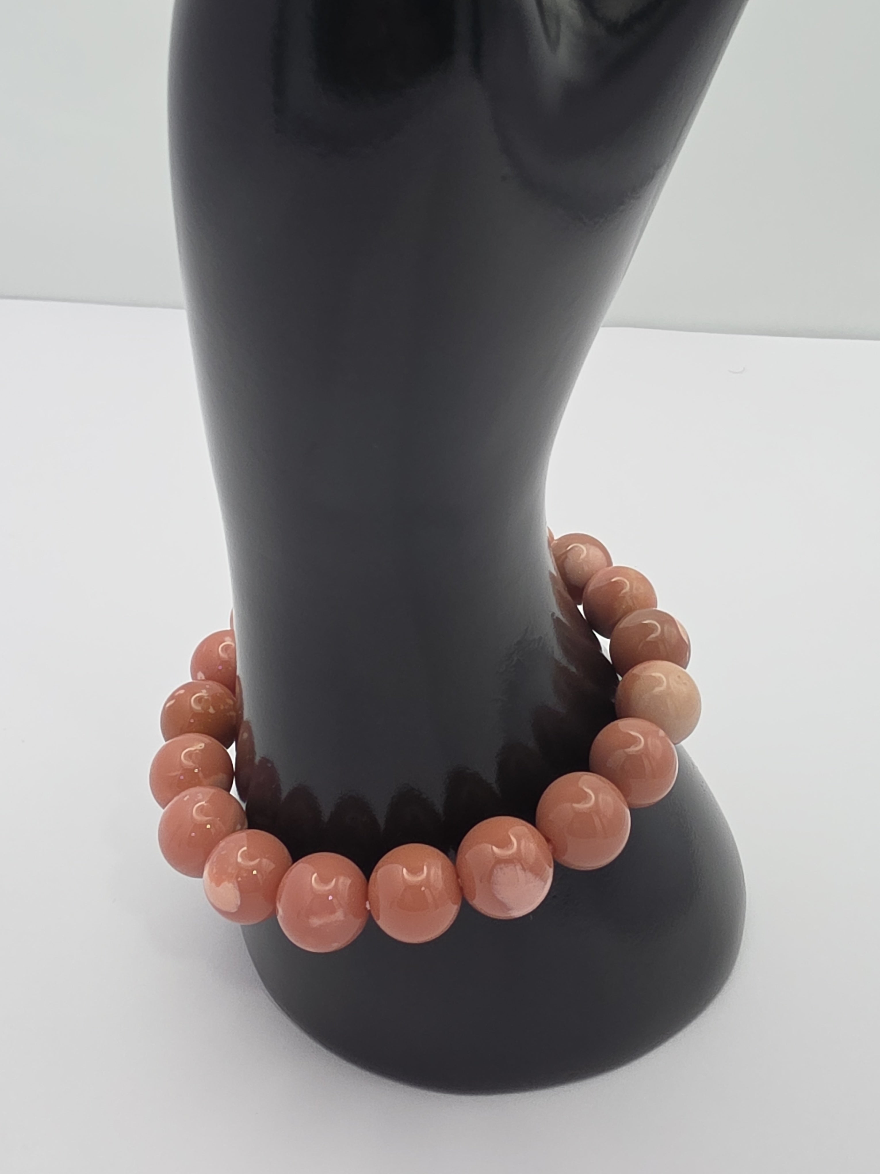 Rose Pink Opal Bracelet