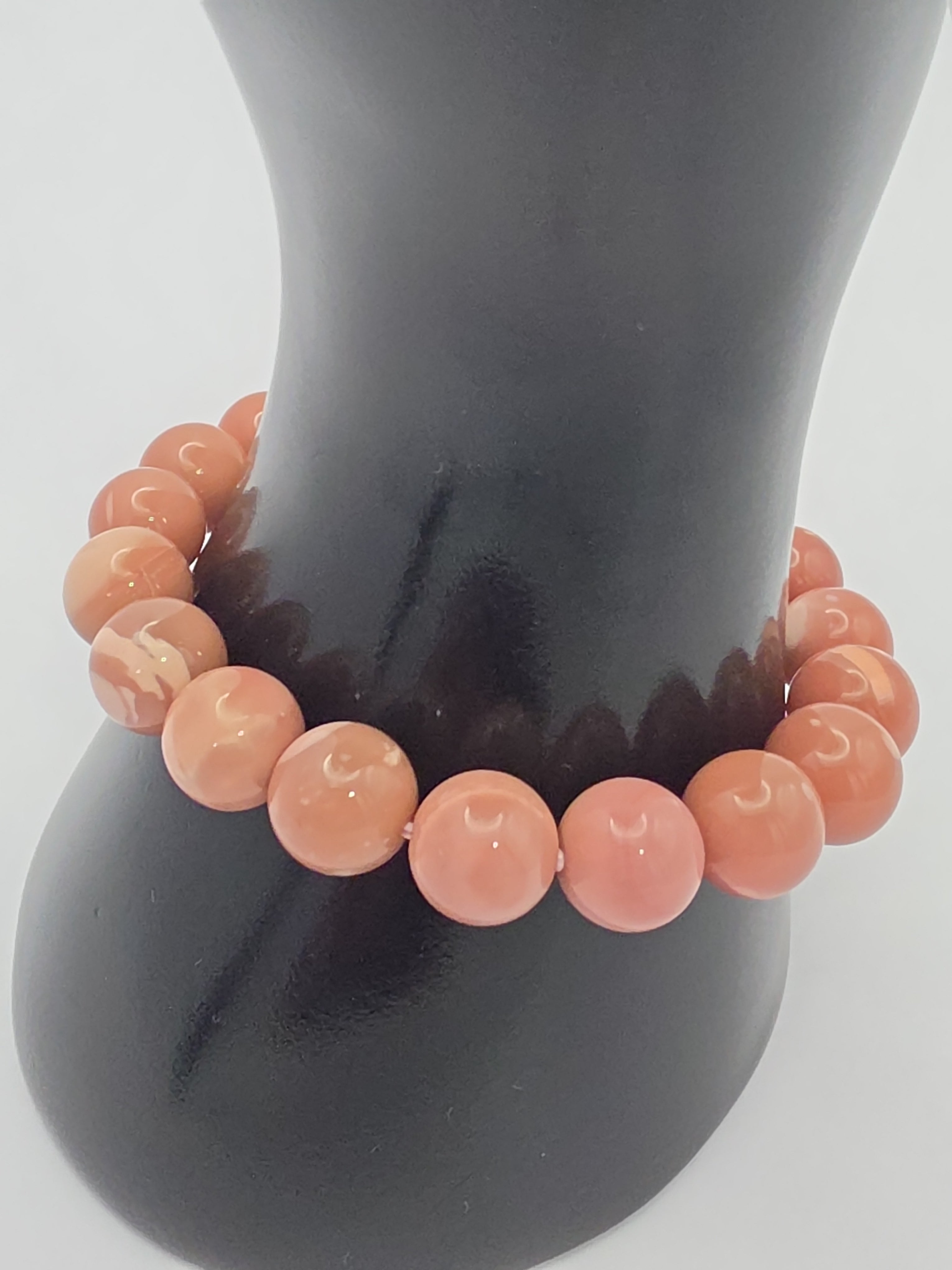 Rose Pink Opal Bracelet